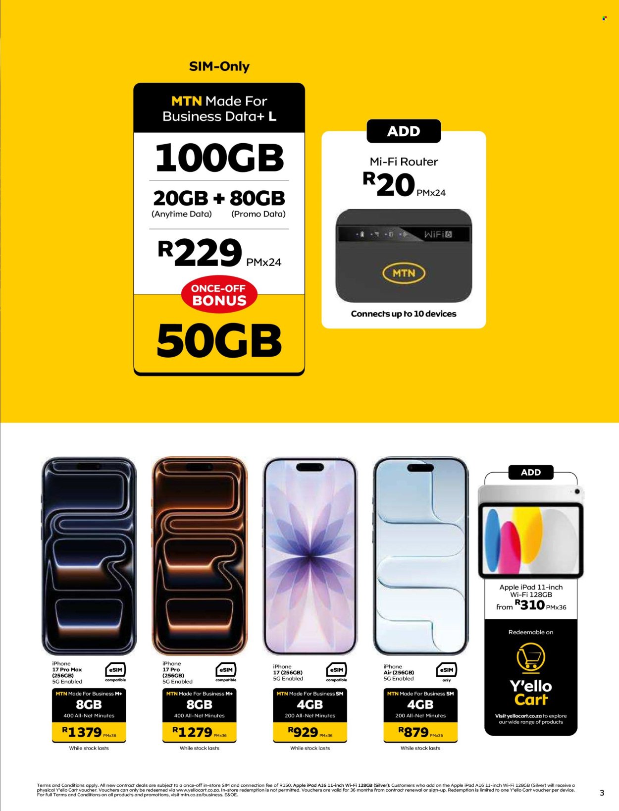 MTN specials - From Monday 8 Jun 2026