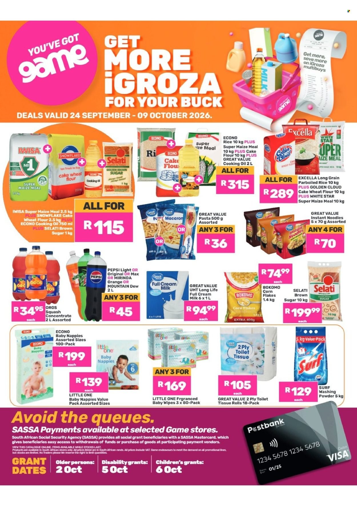 GAME specials - Get More iGroza For Your Buck