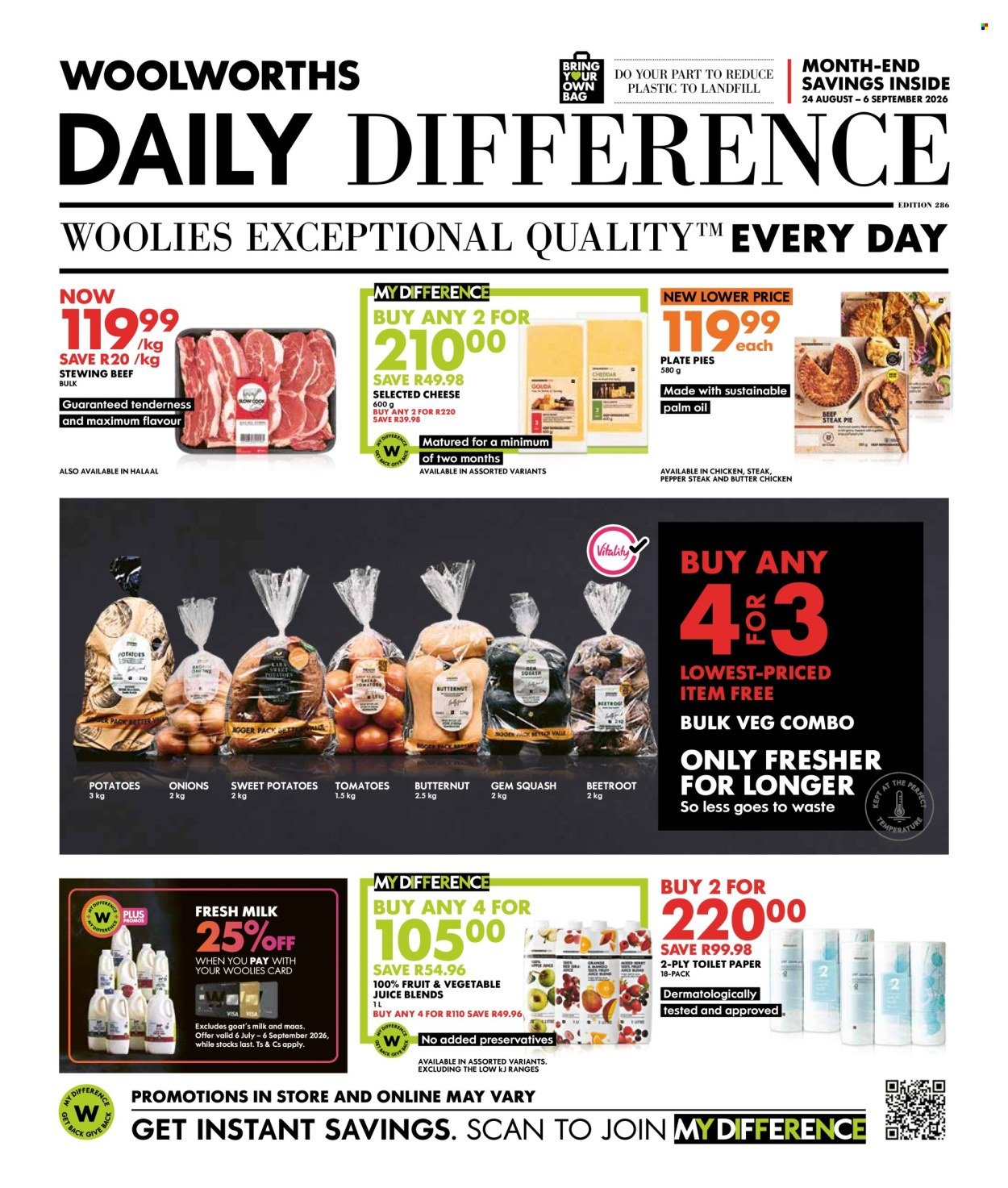 WOOLWORTHS specials - Daily Difference