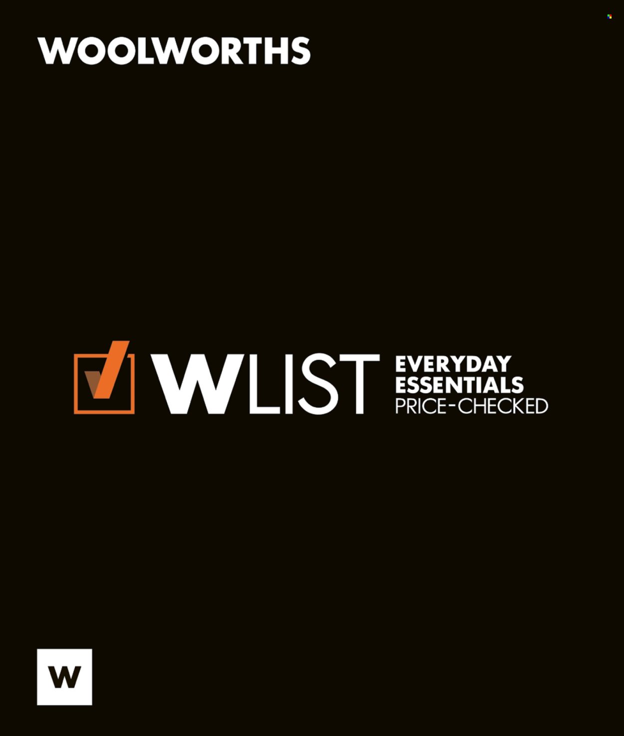 WOOLWORTHS specials - Daily Difference