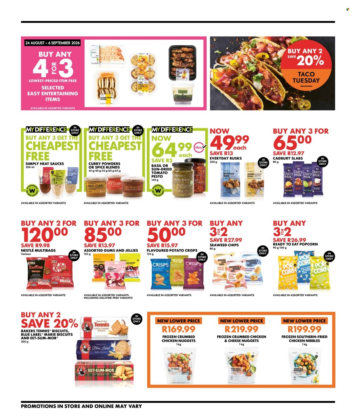 WOOLWORTHS specials - Daily Difference