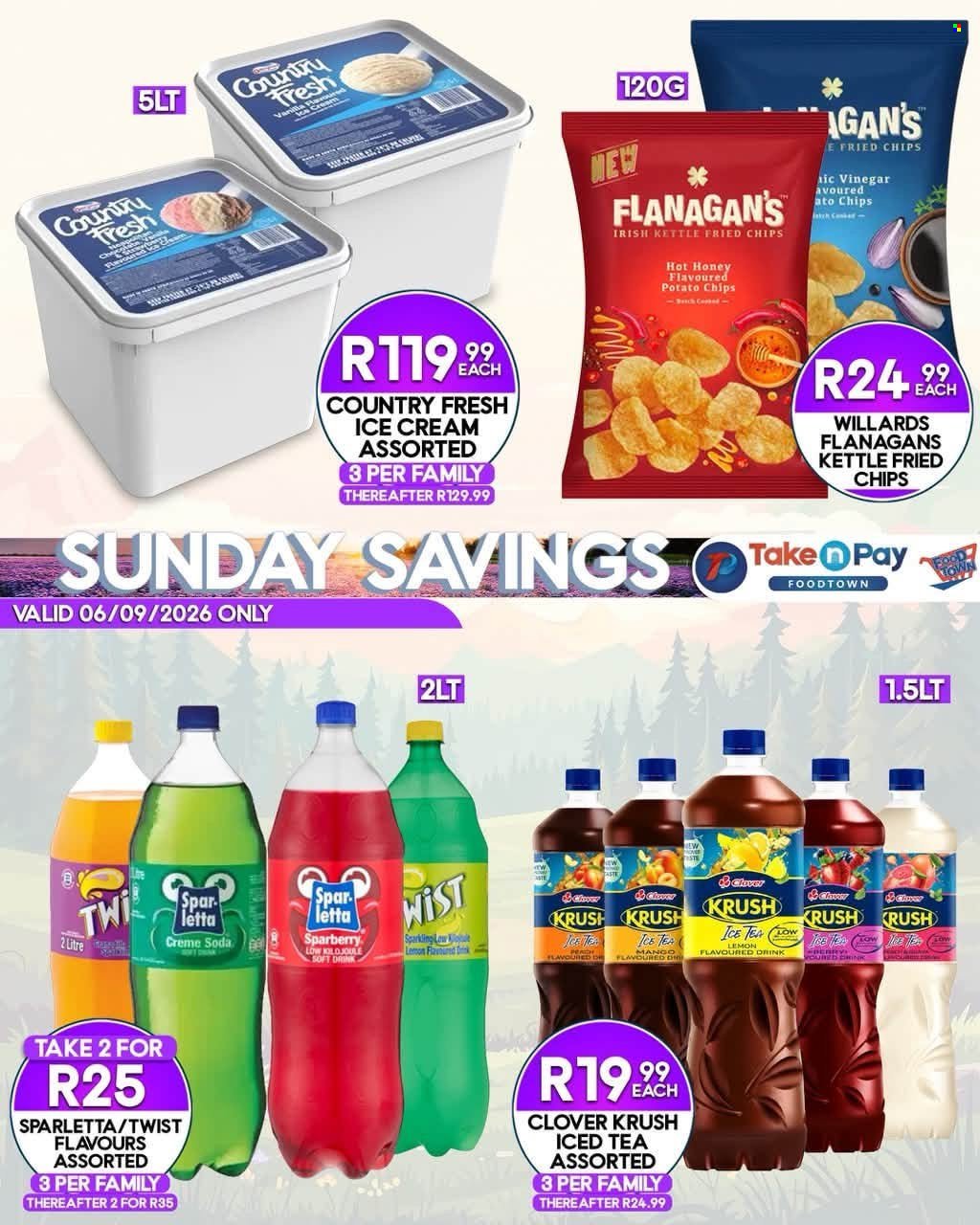 TAKE N PAY specials - From Sunday 6 Sept 2026