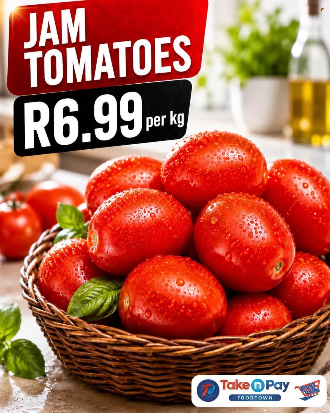 TAKE N PAY specials - From Sunday 6 Sept 2026