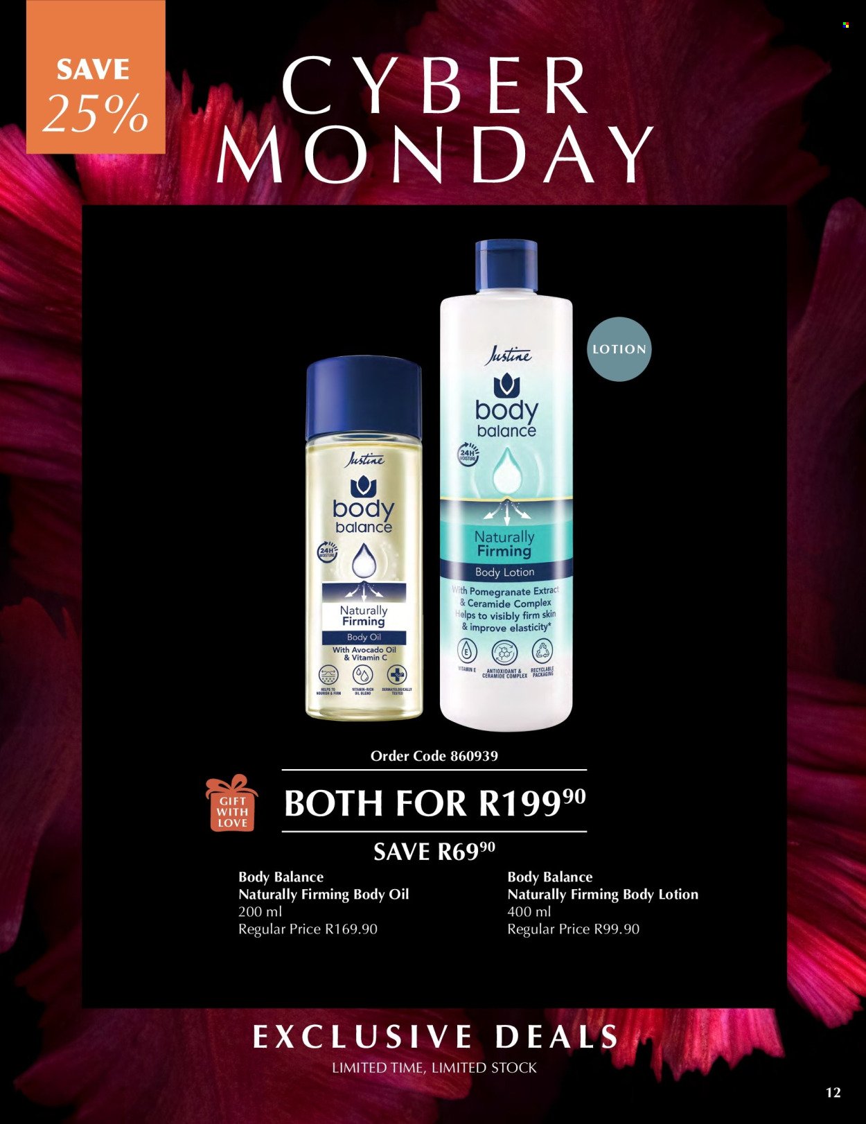 JUSTINE specials - CYBER MONDAY (2025-12-01 - 2025-12-07) | 12