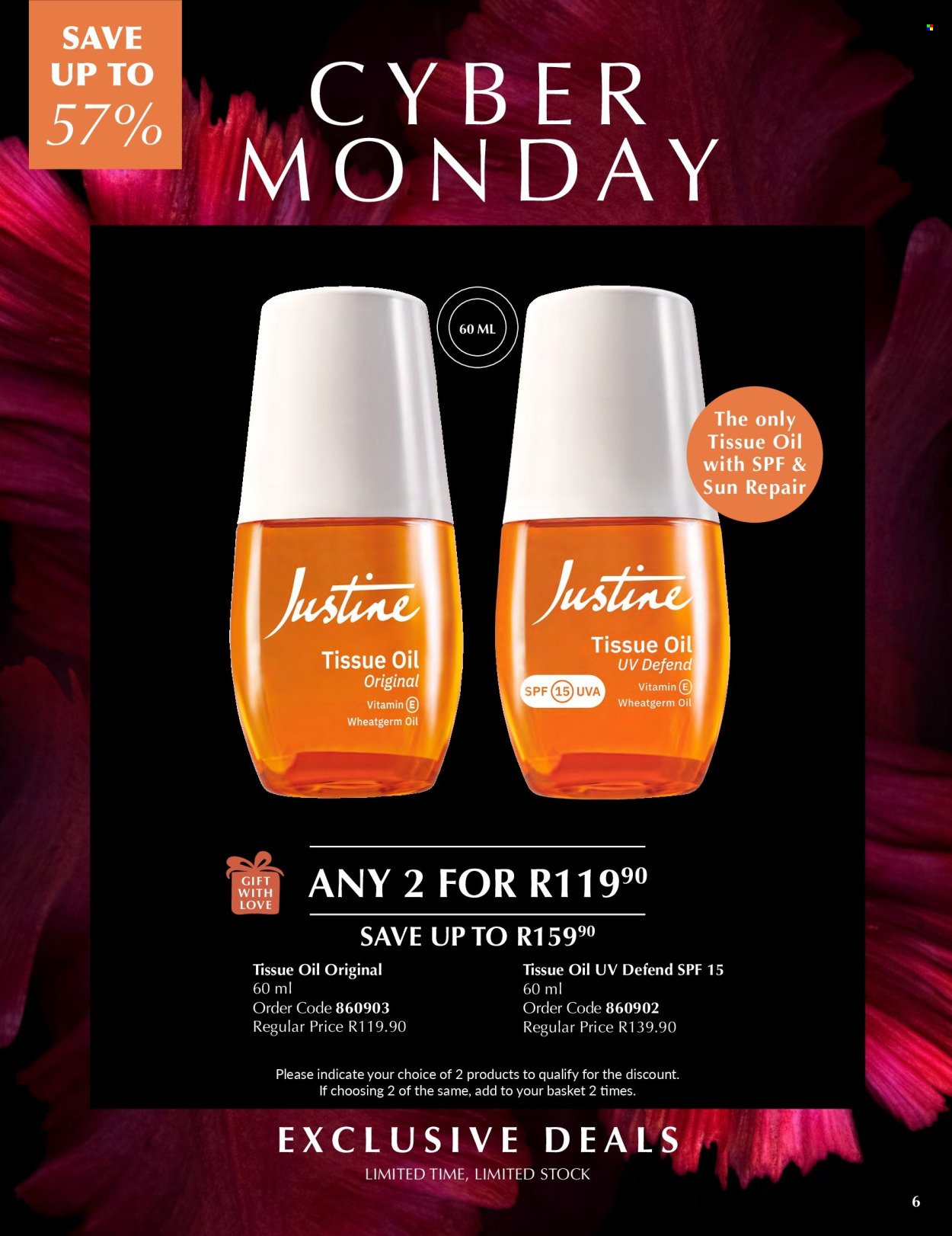 JUSTINE specials - CYBER MONDAY (2025-12-01 - 2025-12-07) | 6