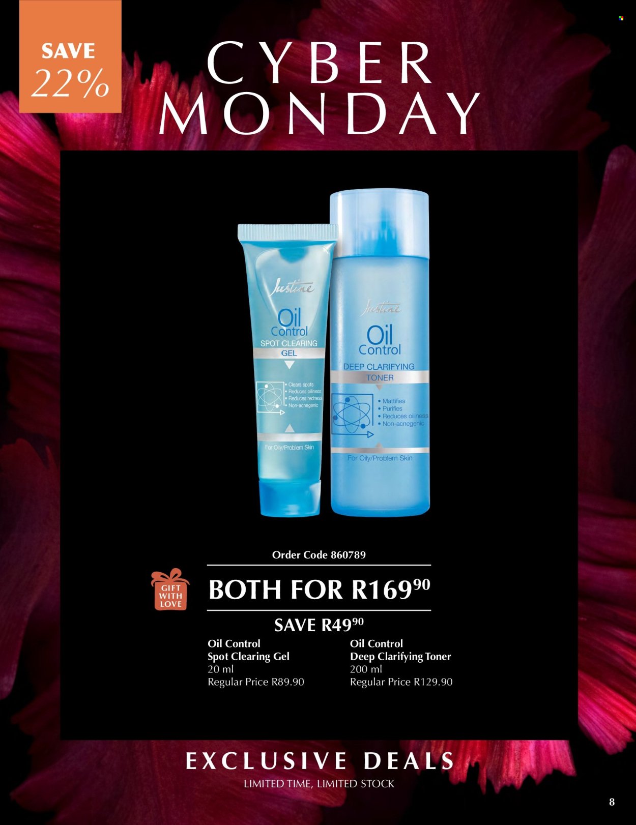 JUSTINE specials - CYBER MONDAY (2025-12-01 - 2025-12-07) | 8