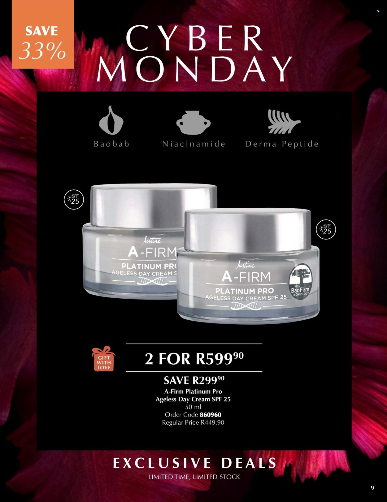 JUSTINE specials - CYBER MONDAY (2025-12-01 - 2025-12-07) | 9