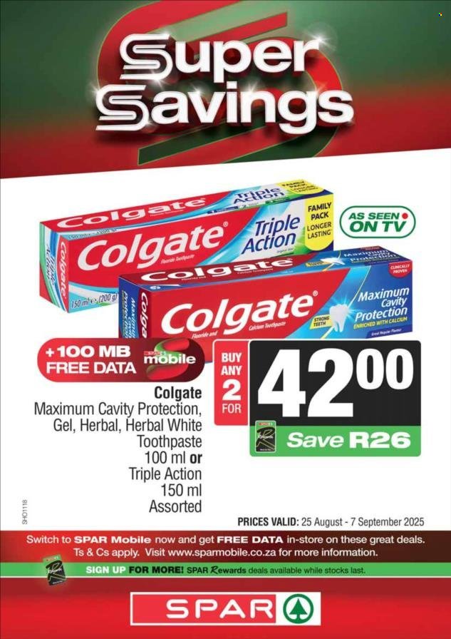 SPAR specials - National Leaflet (2025-08-25 - 2025-09-07) | 15