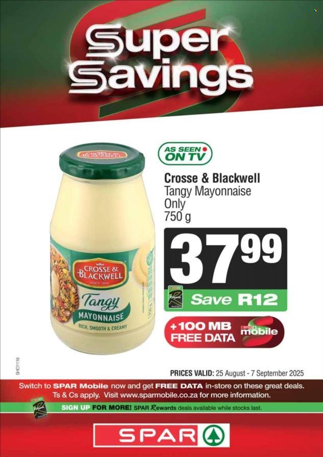 SPAR specials - National Leaflet (2025-08-25 - 2025-09-07) | 3