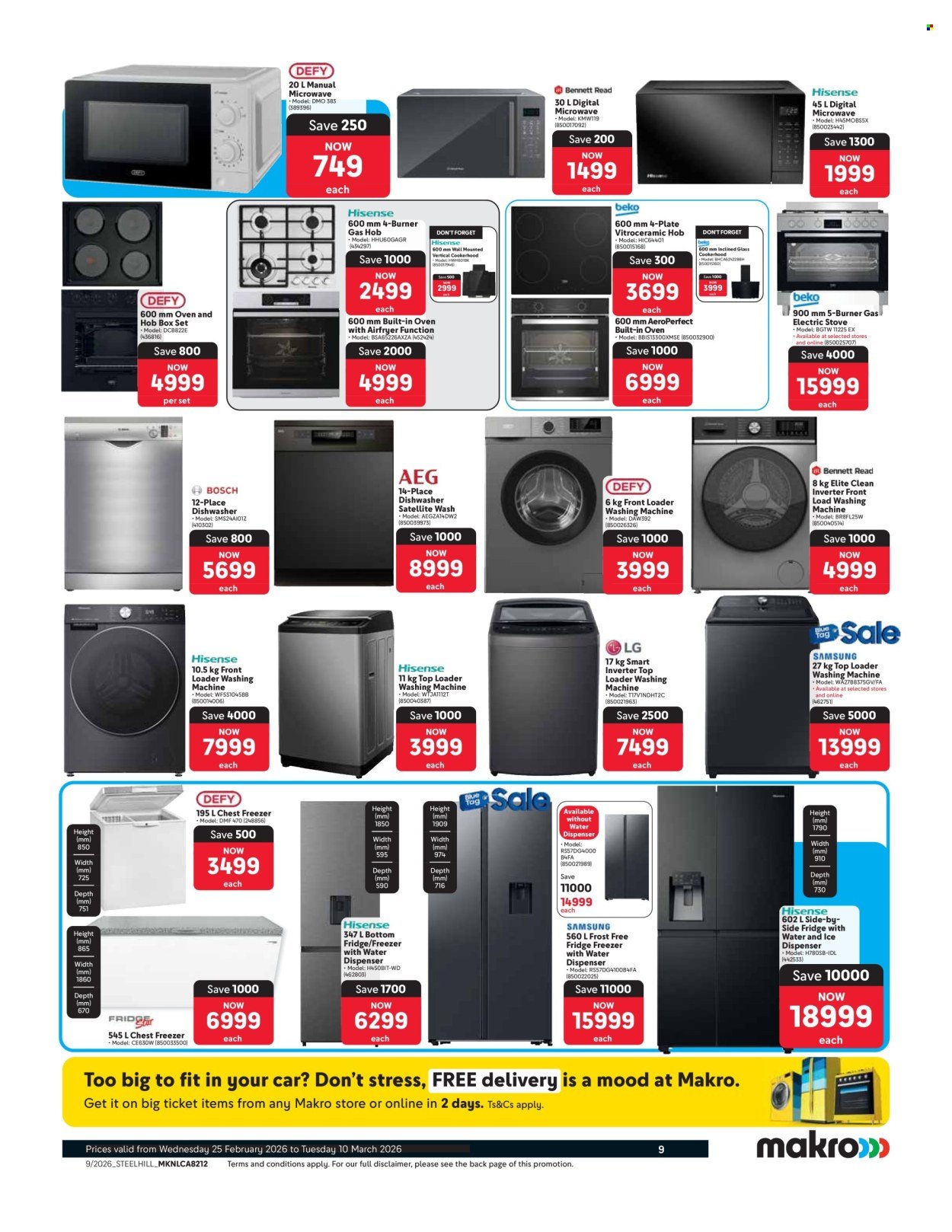 MAKRO specials - That mood for big month-end savings (2026-02-25 - 2026-03-10) | 9