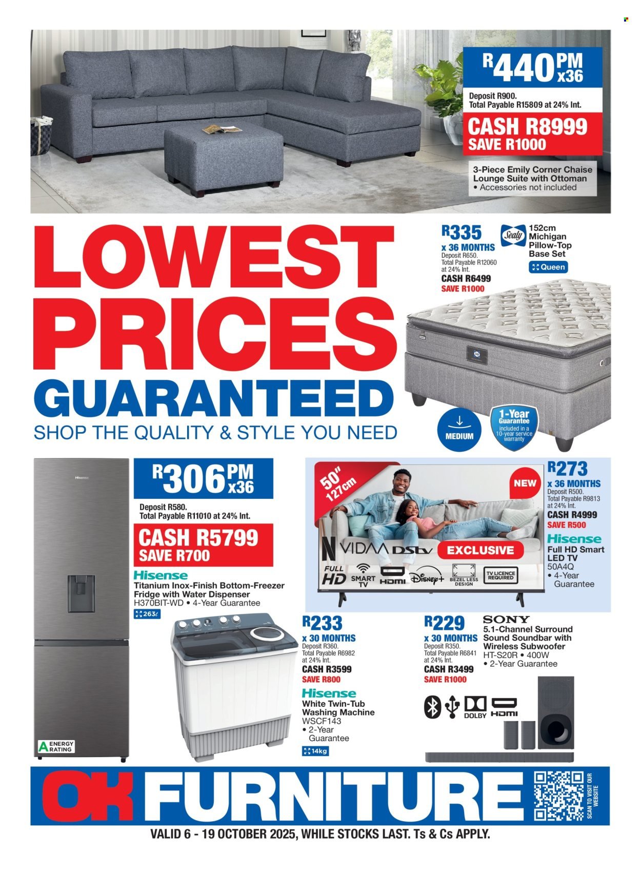 OK FURNITURE specials - From Monday 6 Oct 2025 (2025-10-06 - 2025-10-19) | 1