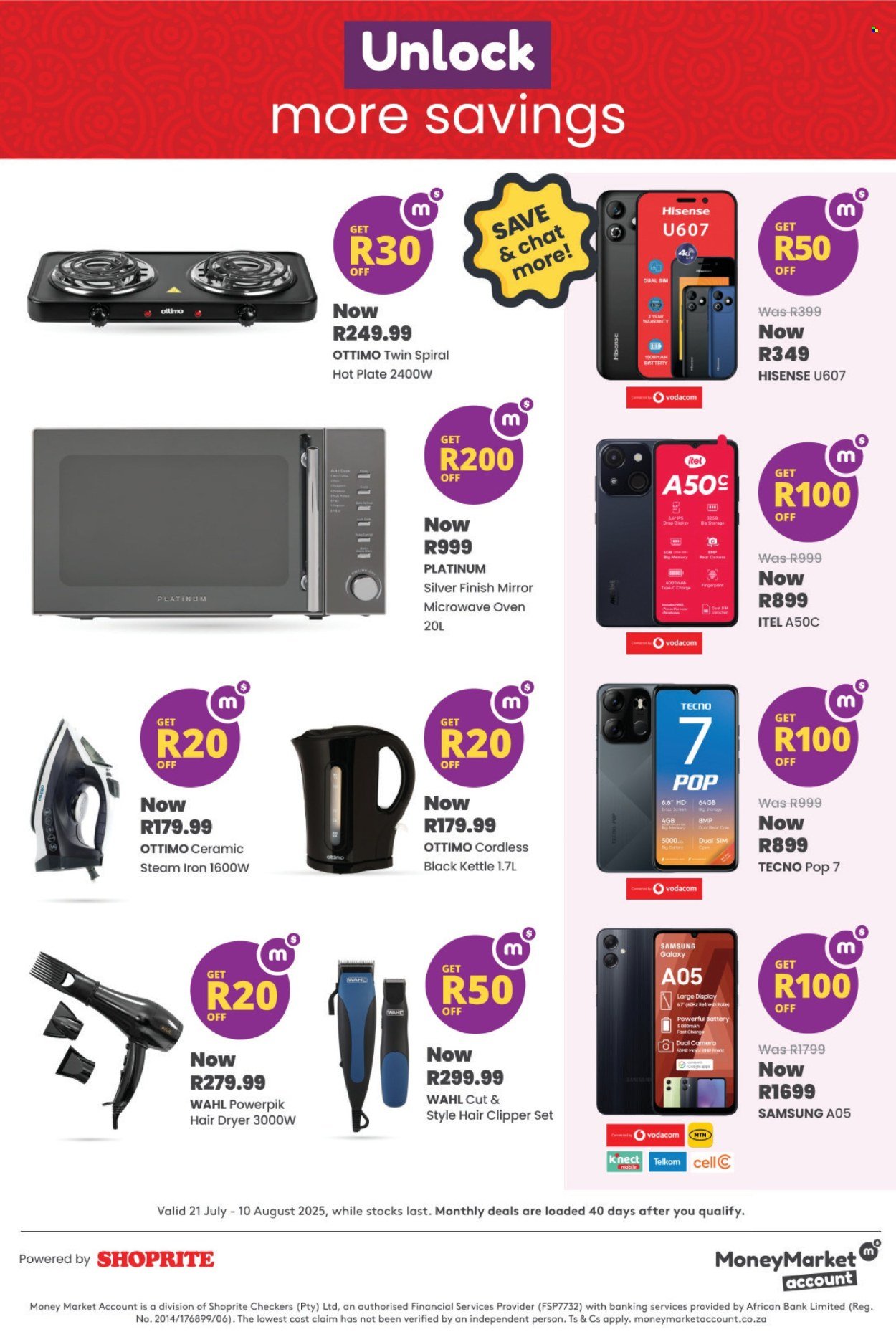 SHOPRITE specials - Money Market Exclusive Deals (2025-07-21 - 2025-08-10) | 2