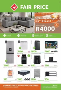 FAIR PRICE specials - From Monday 1 Jun 2026