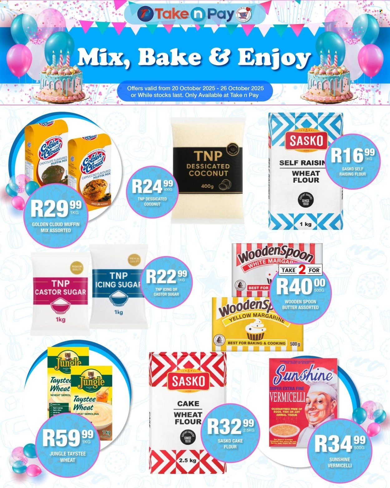 TAKE N PAY specials - From Monday 20 Oct 2025 (2025-10-20 - 2025-10-26) | 2