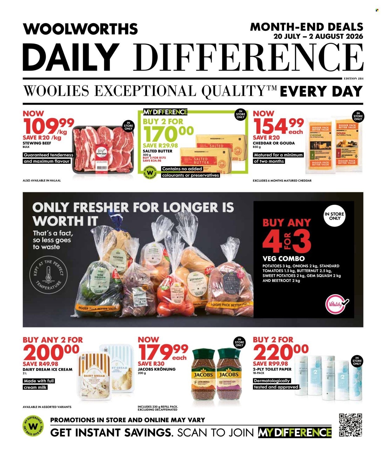 WOOLWORTHS specials - Daily Difference