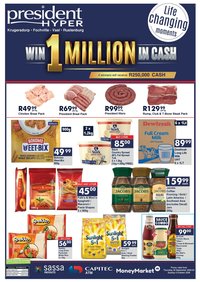 PRESIDENT HYPER specials - Win Your Share of R1 Million!