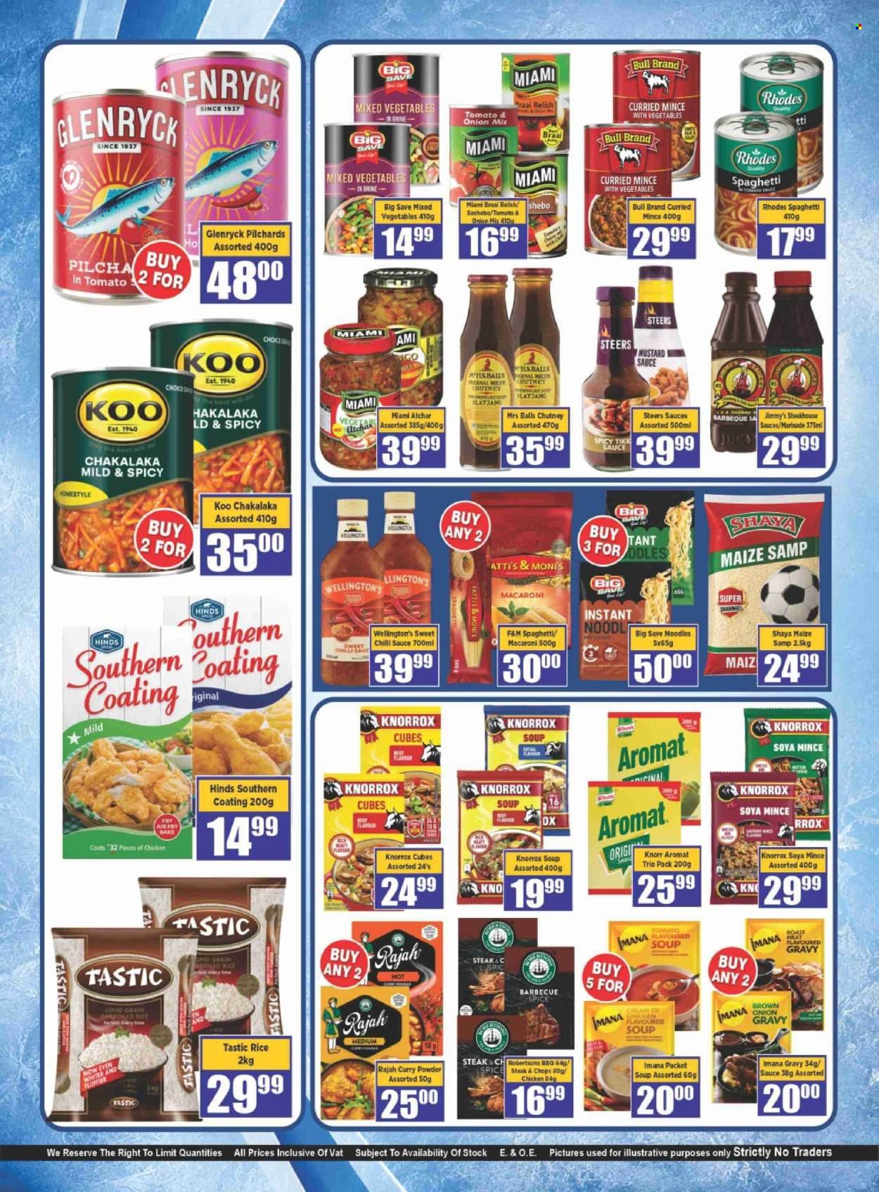 BIG SAVE specials - FROZEN DEALS