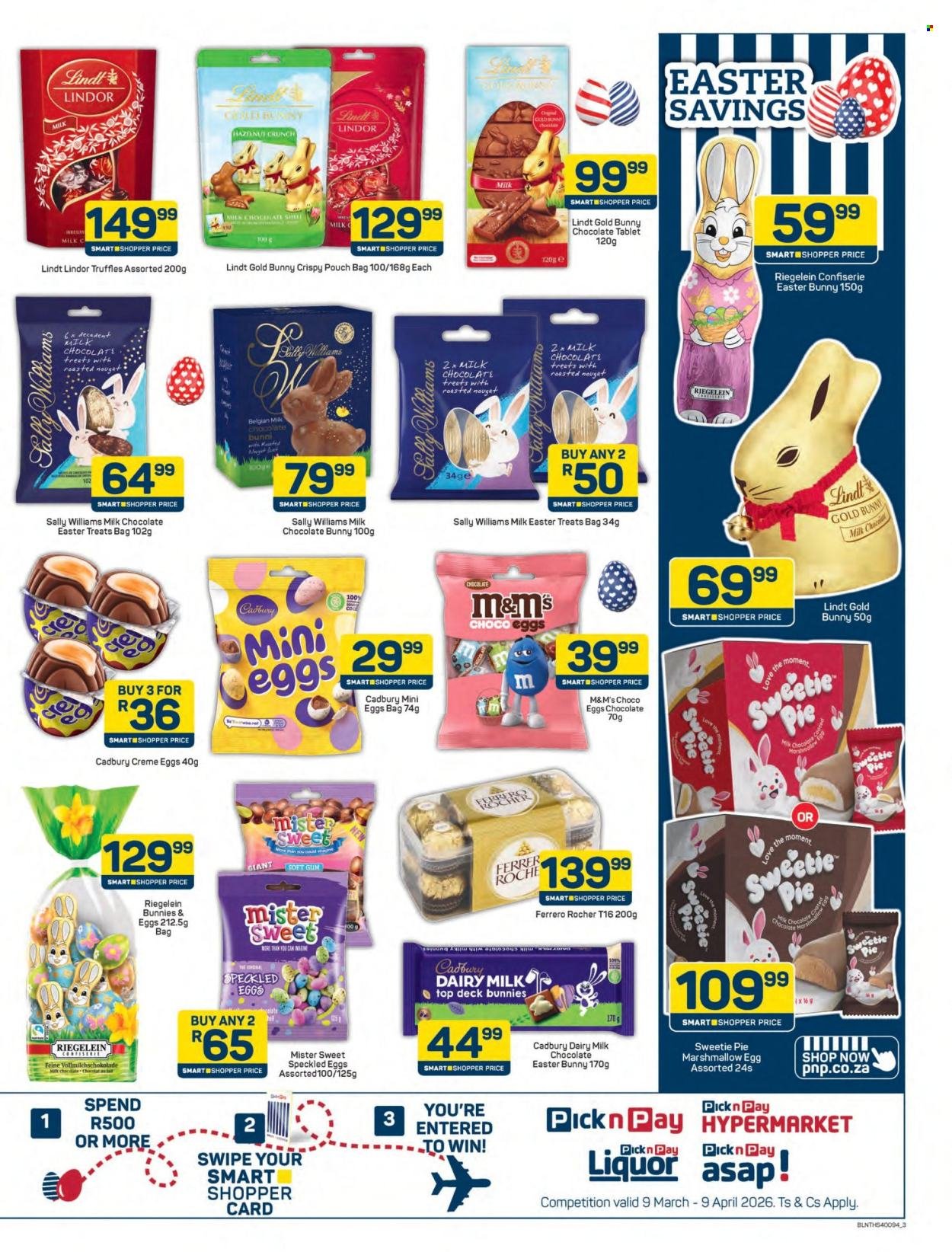 PICK N PAY specials - Easter Treats Specials (2026-03-09 - 2026-04-06) | 3