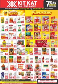 KIT KAT CASH & CARRY specials - Weekly specials