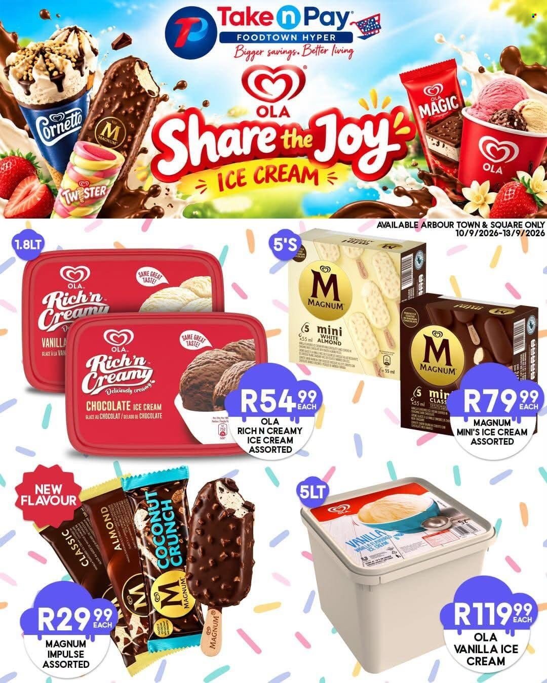 TAKE N PAY specials - From Thursday 10 Sept 2026