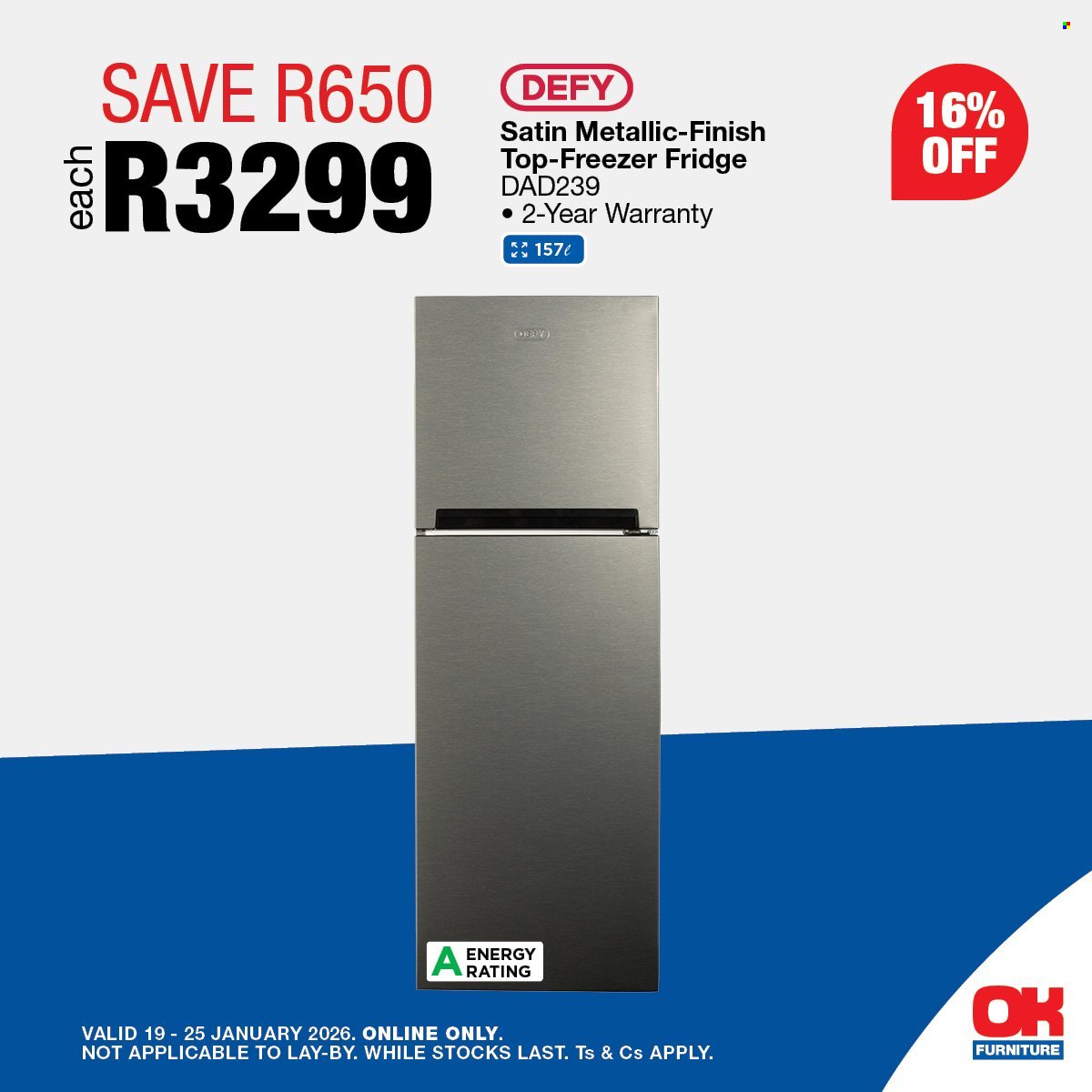 OK FURNITURE specials - From Monday 19 Jan 2026 (2026-01-19 - 2026-01-25) | 4