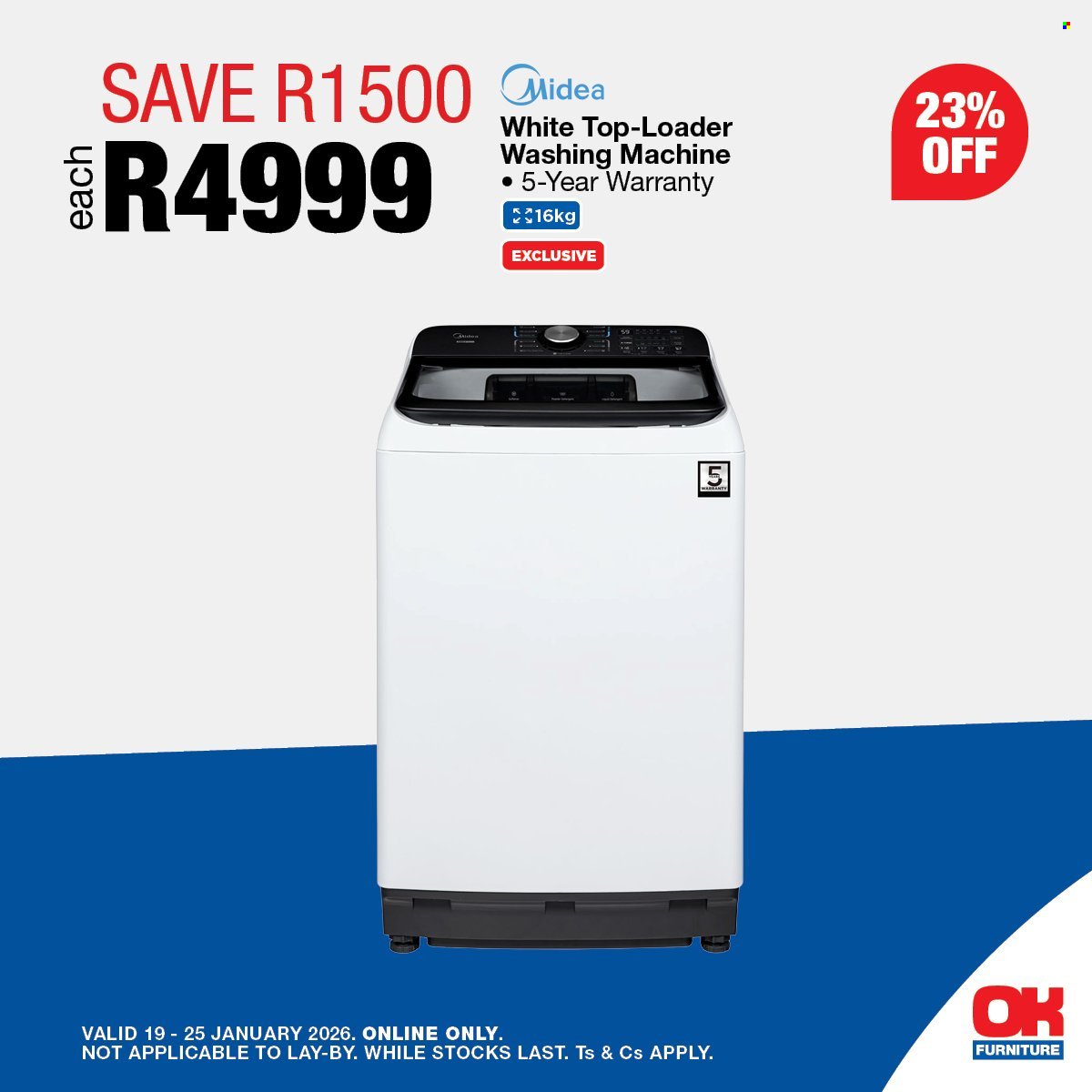 OK FURNITURE specials - From Monday 19 Jan 2026 (2026-01-19 - 2026-01-25) | 5