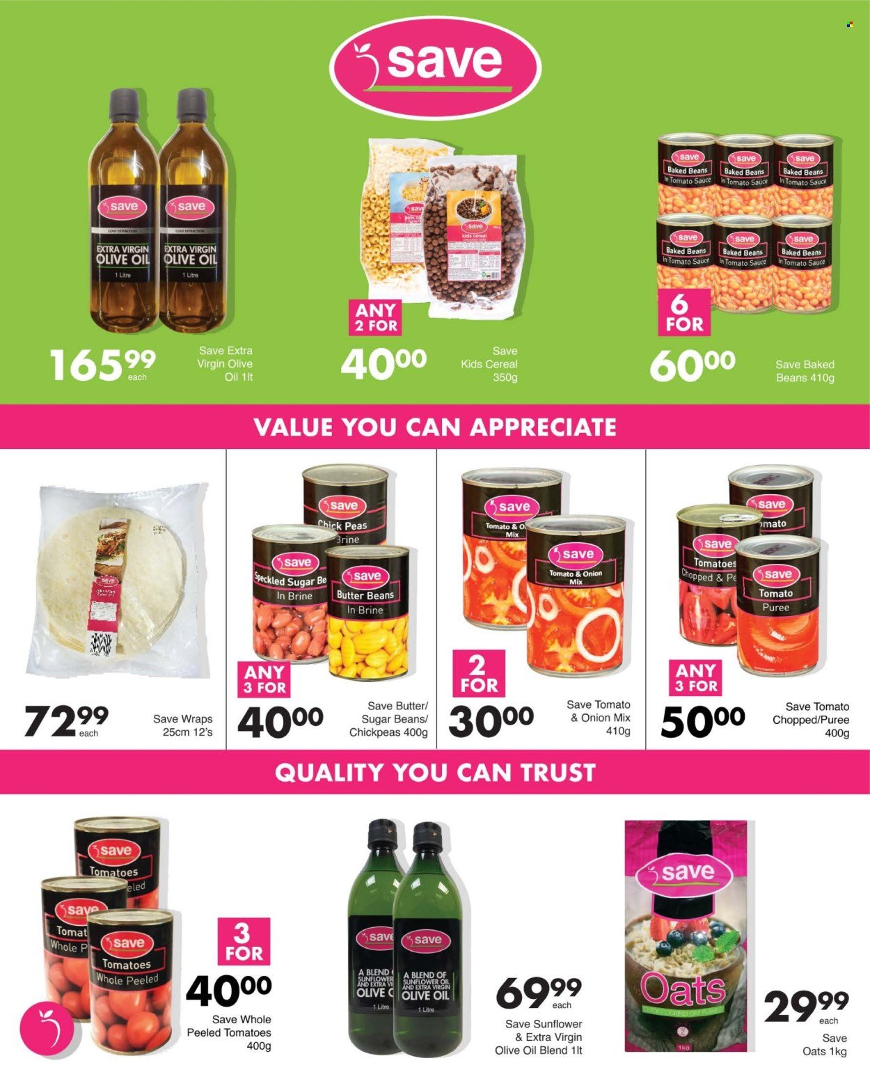 SAVE specials - From Tuesday 29 Sept 2026