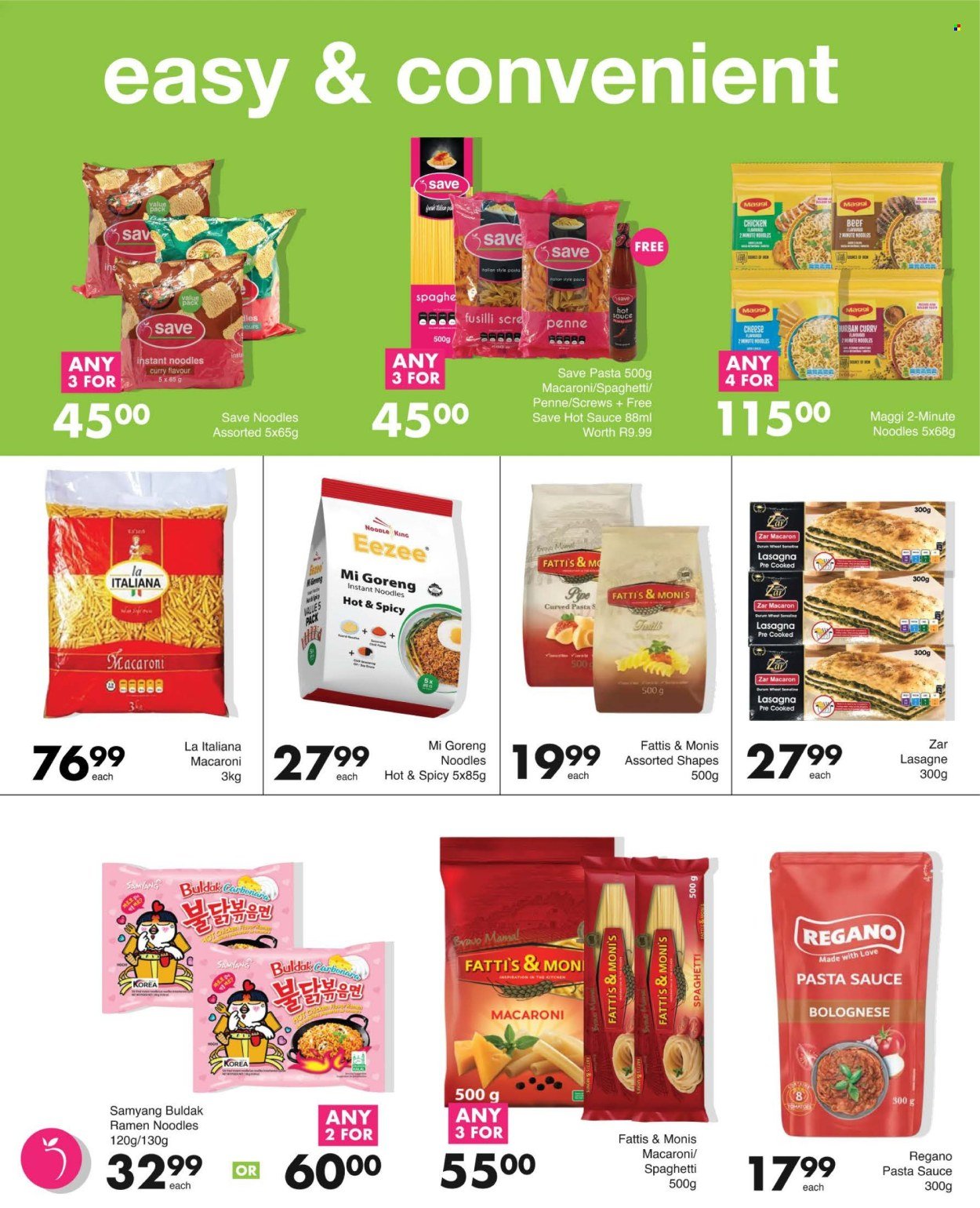 SAVE specials - From Tuesday 29 Sept 2026