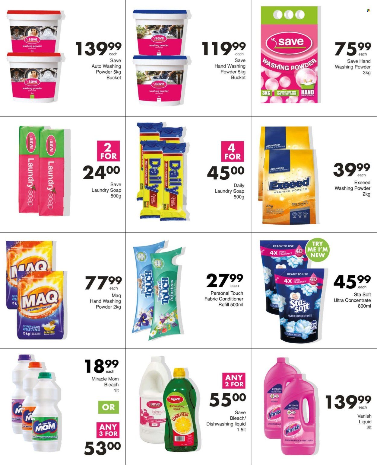 SAVE specials - From Tuesday 29 Sept 2026