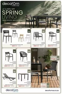 DECOFURN FURNITURE specials - September 2026