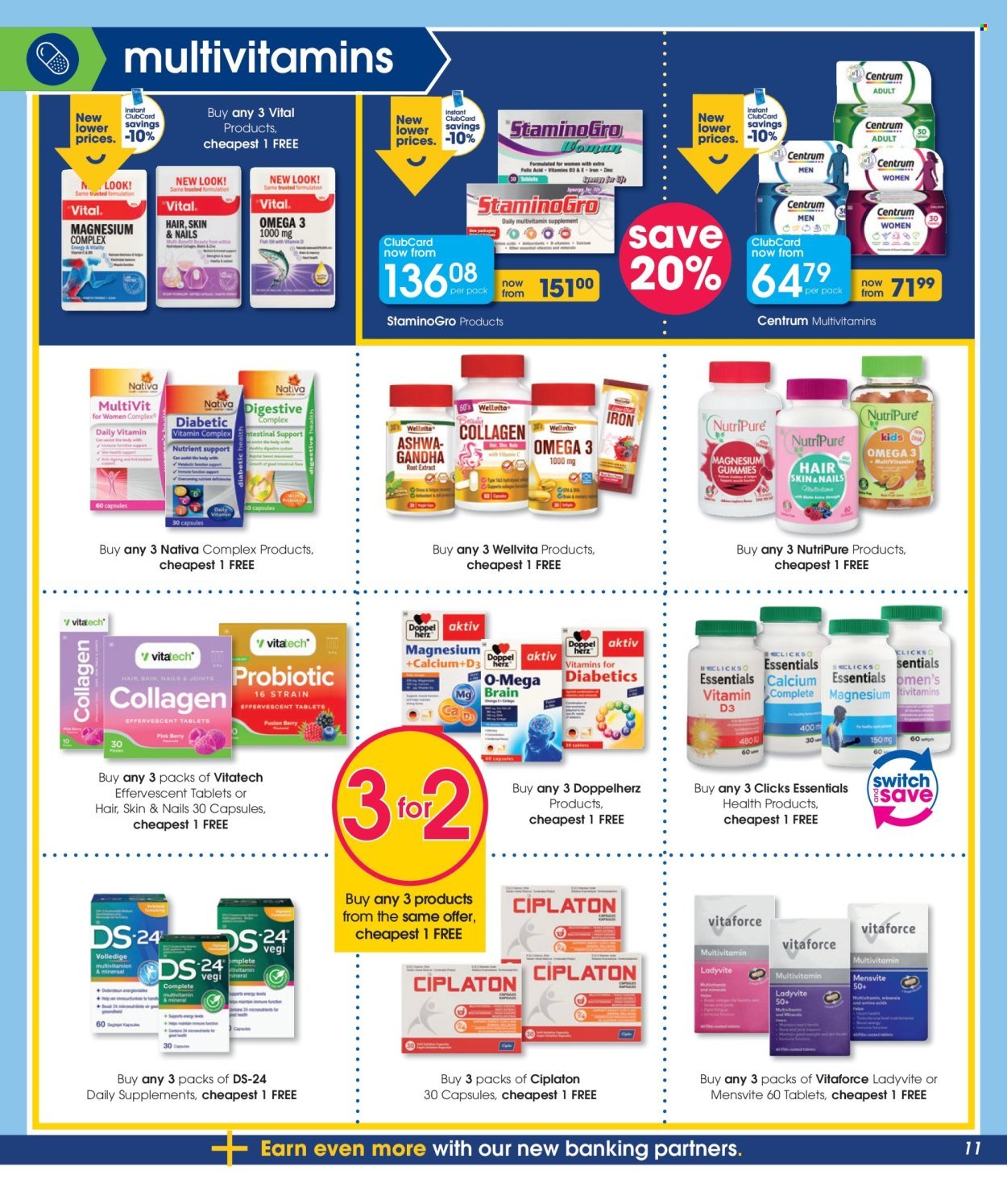 CLICKS specials - From Thursday 22 Oct 2026