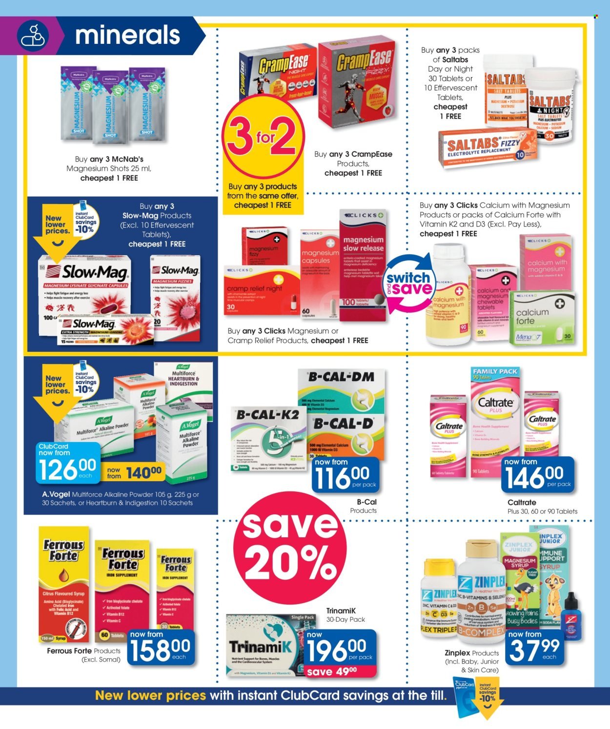 CLICKS specials - From Thursday 22 Oct 2026