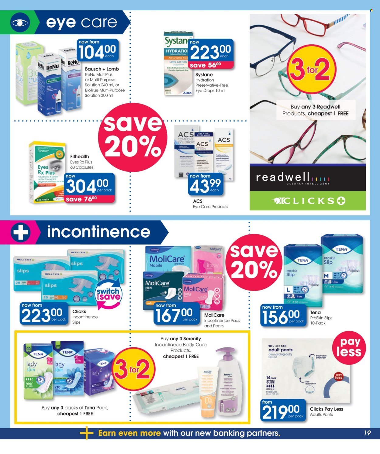 CLICKS specials - From Thursday 22 Oct 2026