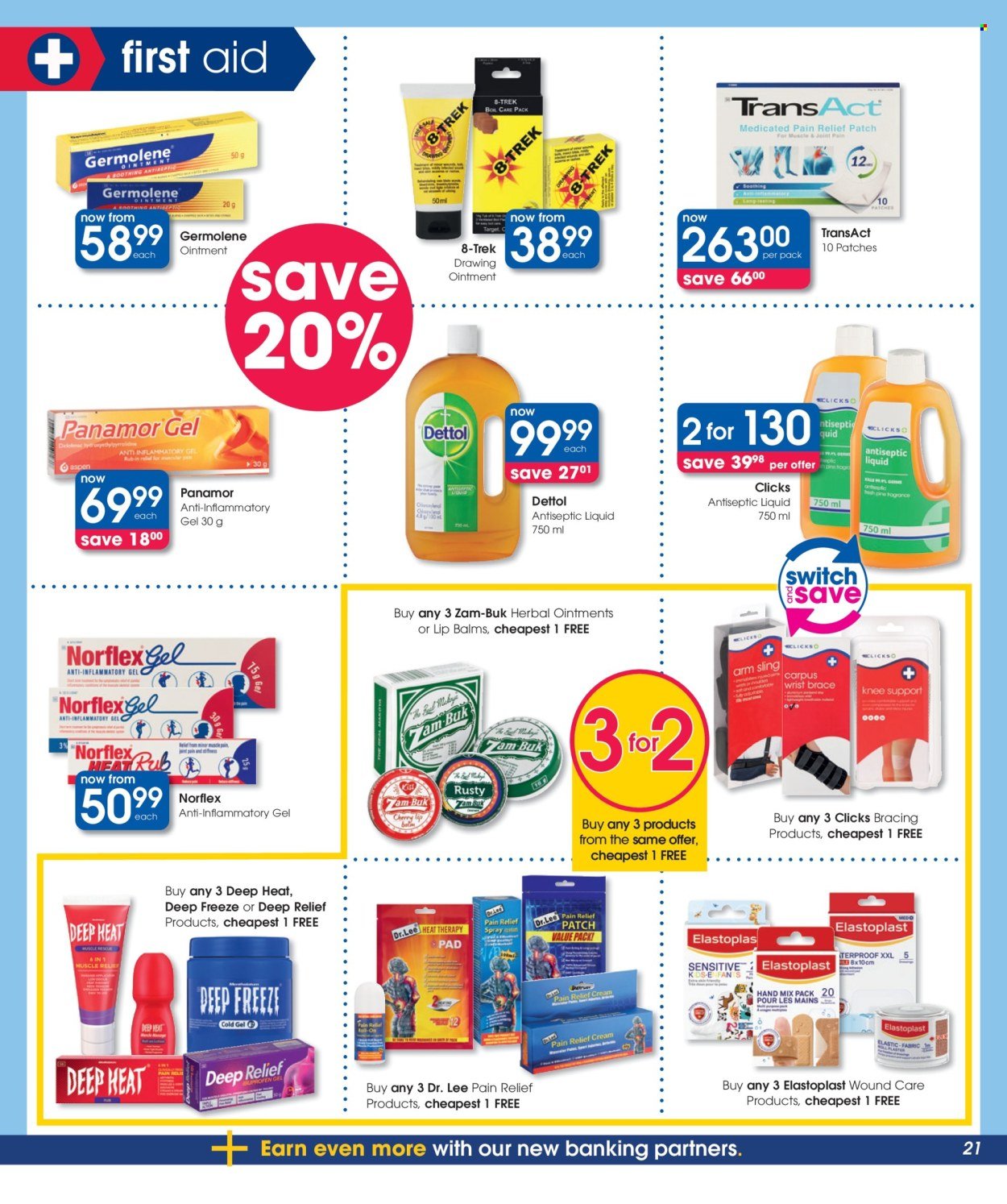 CLICKS specials - From Thursday 22 Oct 2026