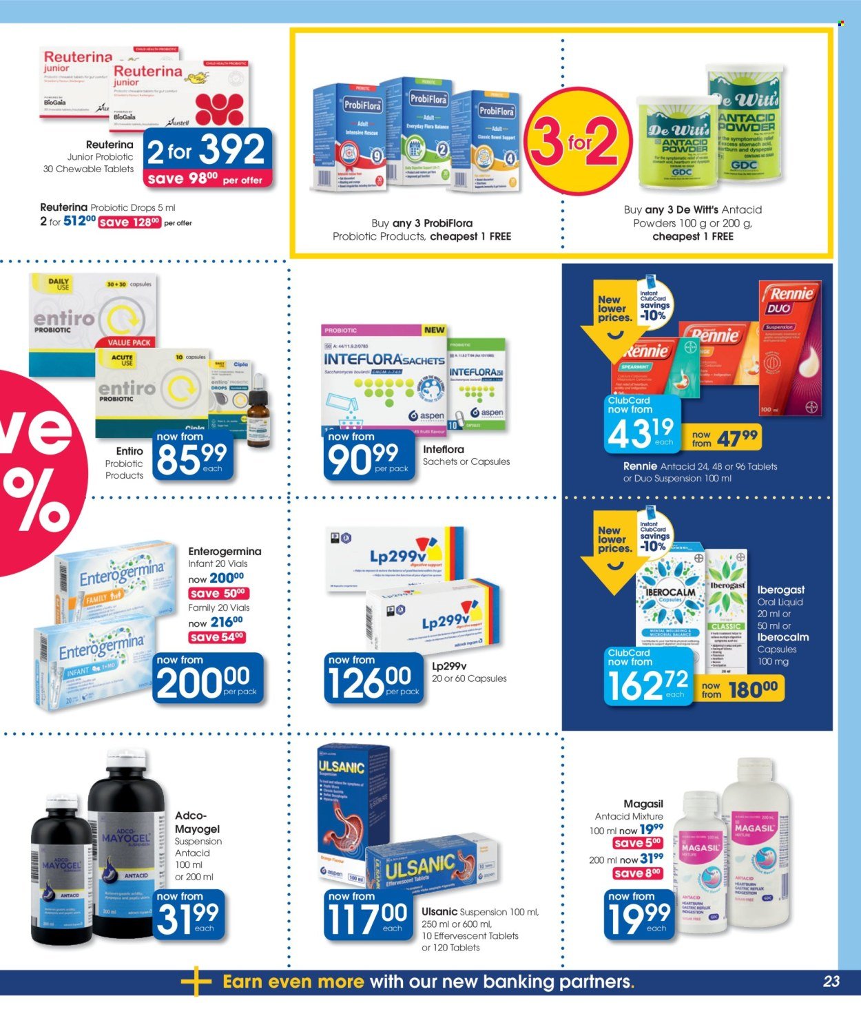 CLICKS specials - From Thursday 22 Oct 2026