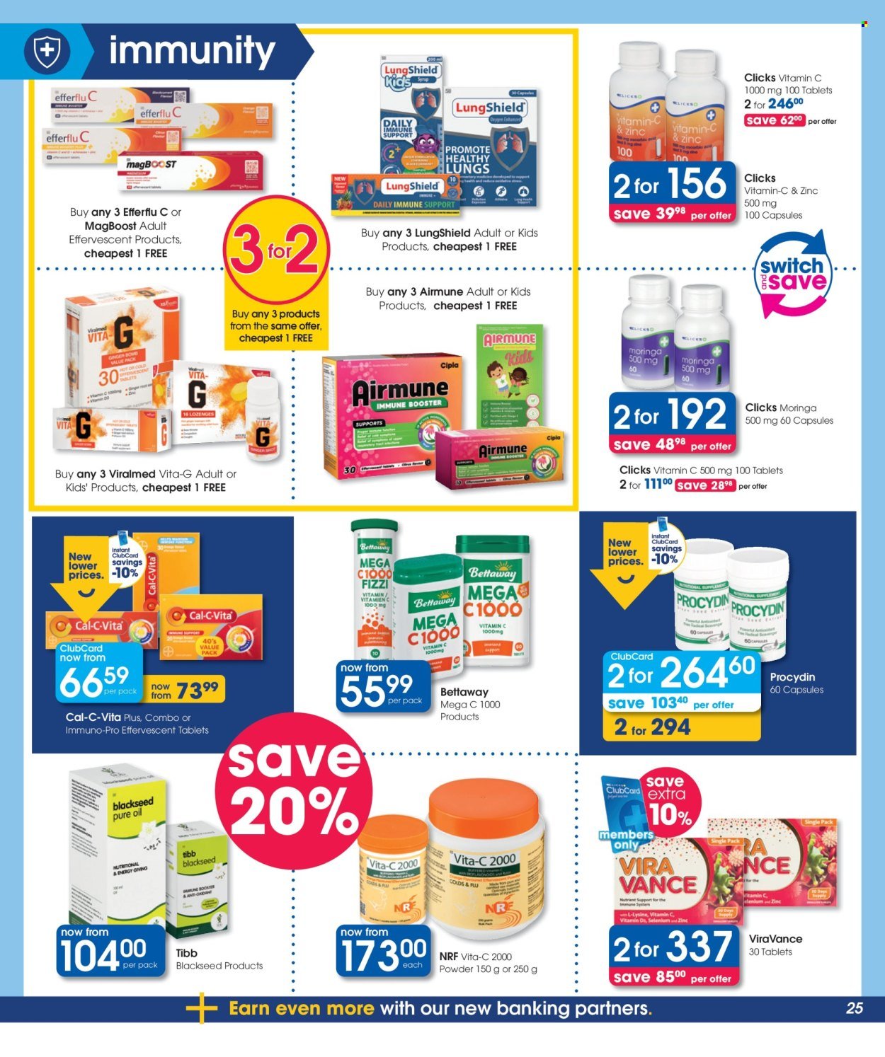 CLICKS specials - From Thursday 22 Oct 2026