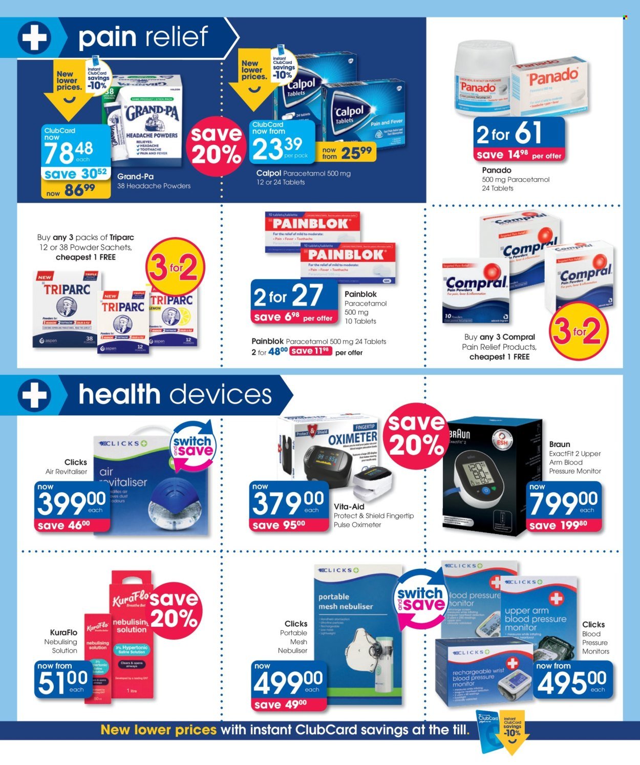 CLICKS specials - From Thursday 22 Oct 2026