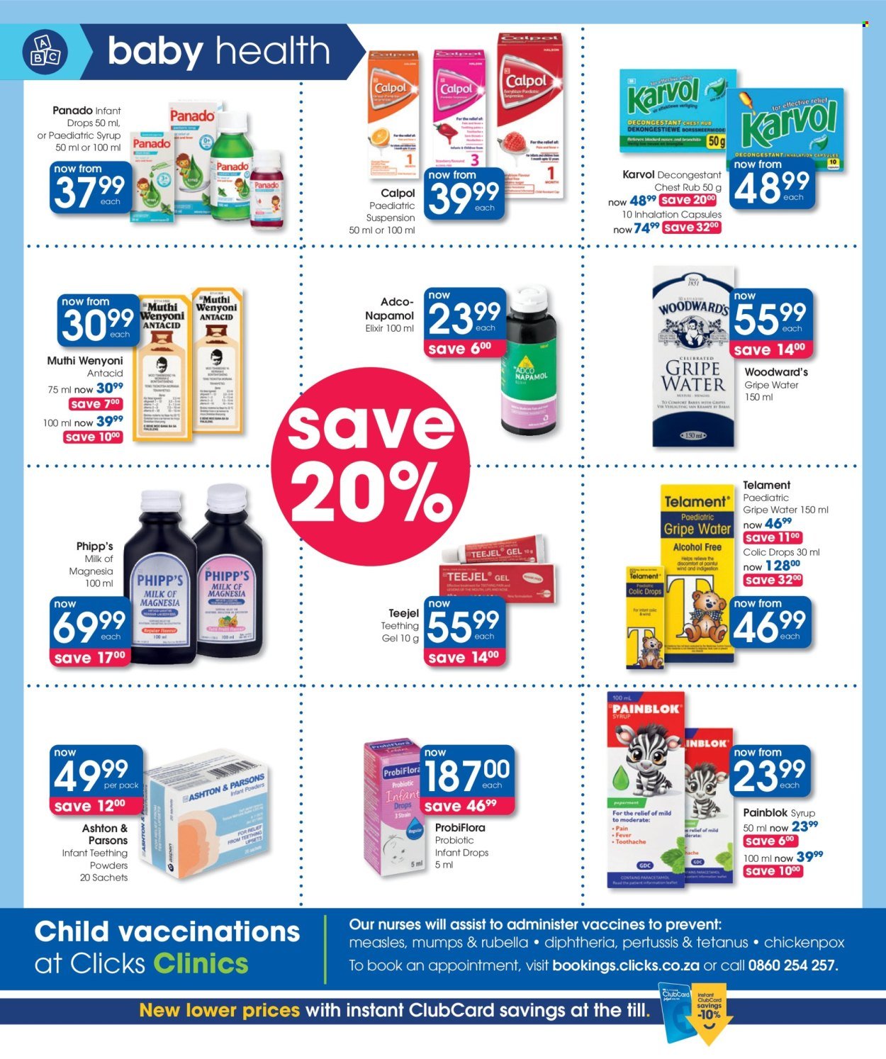 CLICKS specials - From Thursday 22 Oct 2026