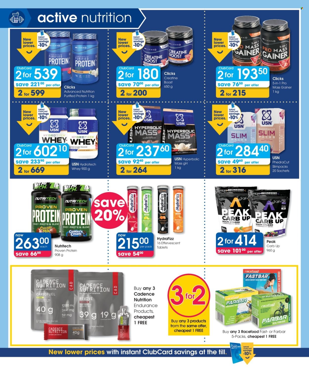 CLICKS specials - From Thursday 22 Oct 2026