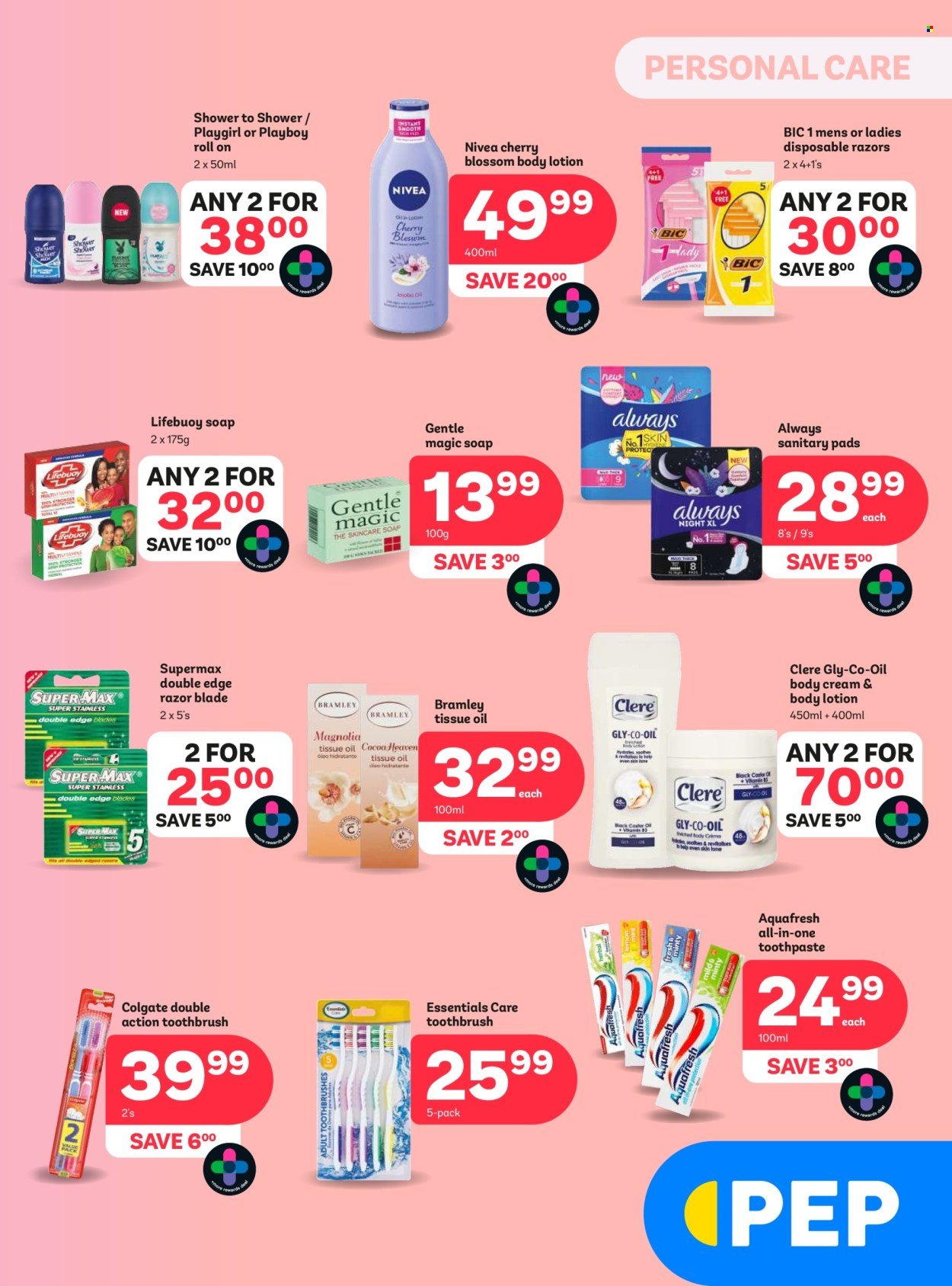 PEP STORES specials - Essentials September