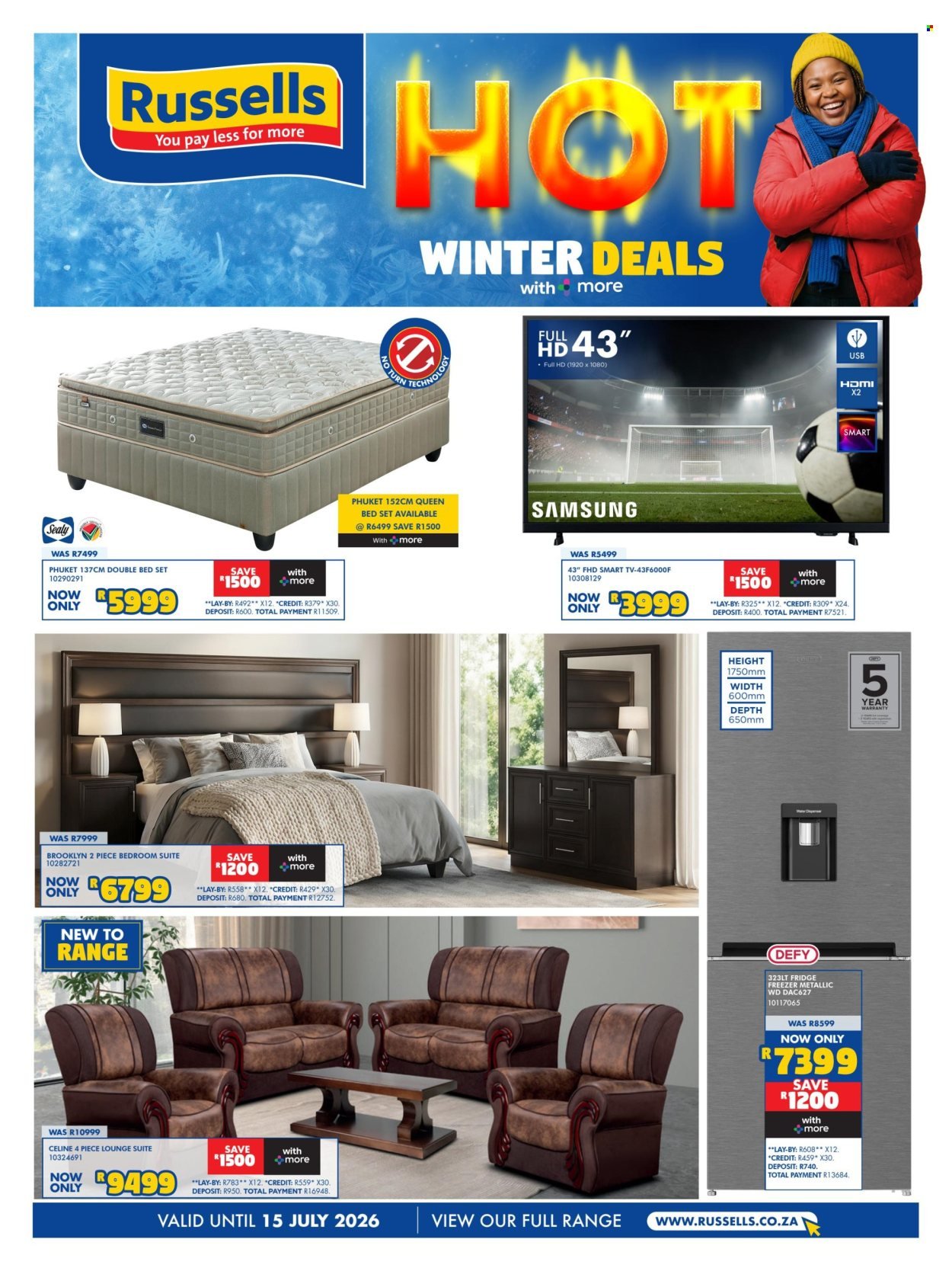 RUSSELLS specials - From Thursday 18 Jun 2026