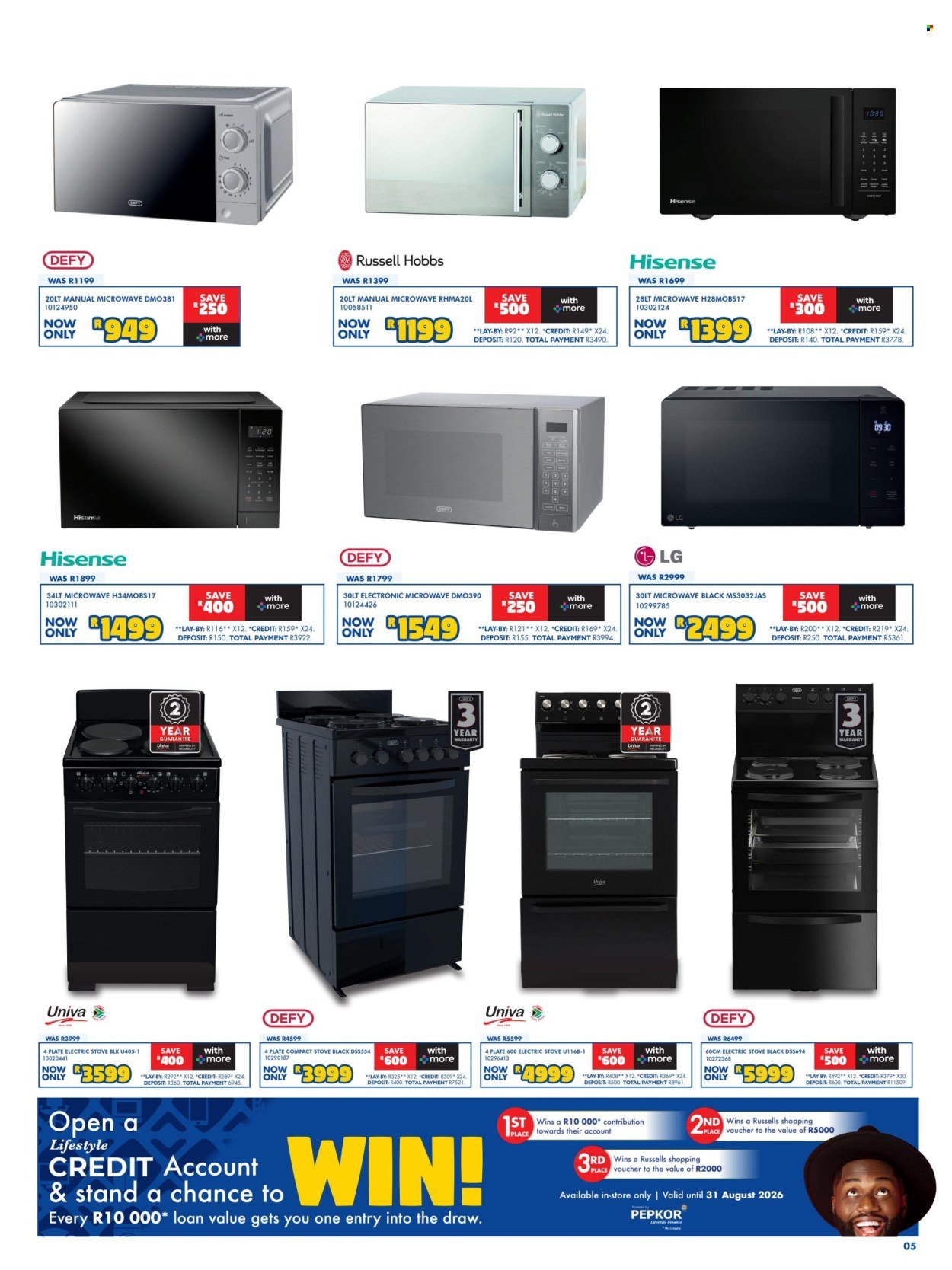 RUSSELLS specials - From Thursday 18 Jun 2026