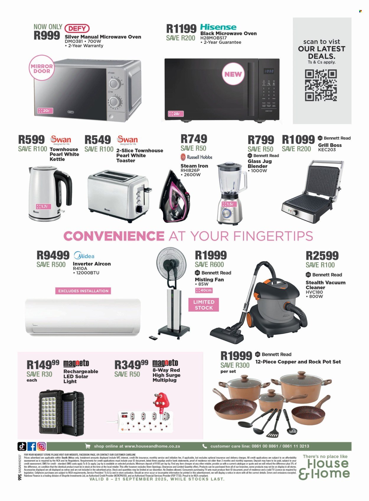 HOUSE & HOME specials - From Monday 8 Sept 2025 (2025-09-08 - 2025-09-21) | 12
