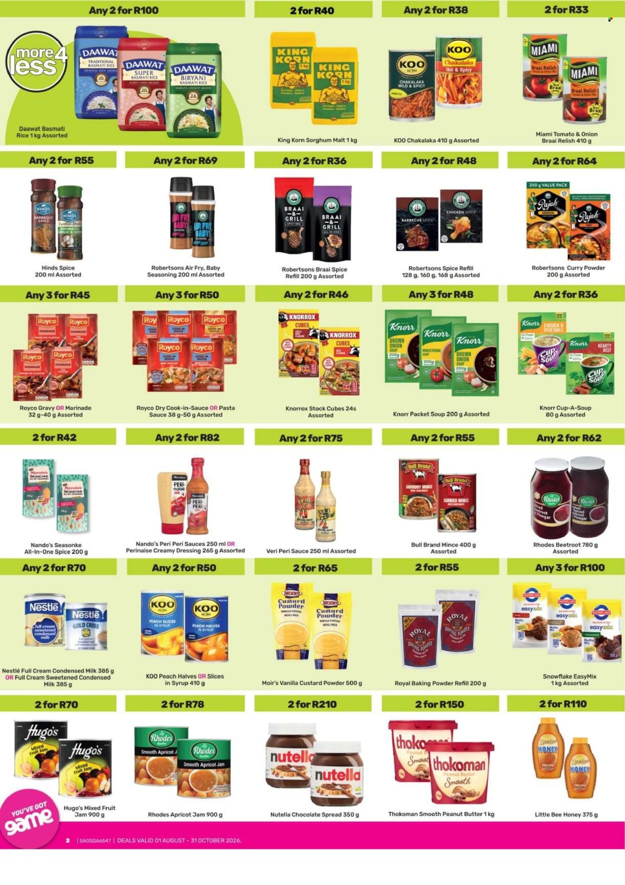 GAME specials - More 4 Less