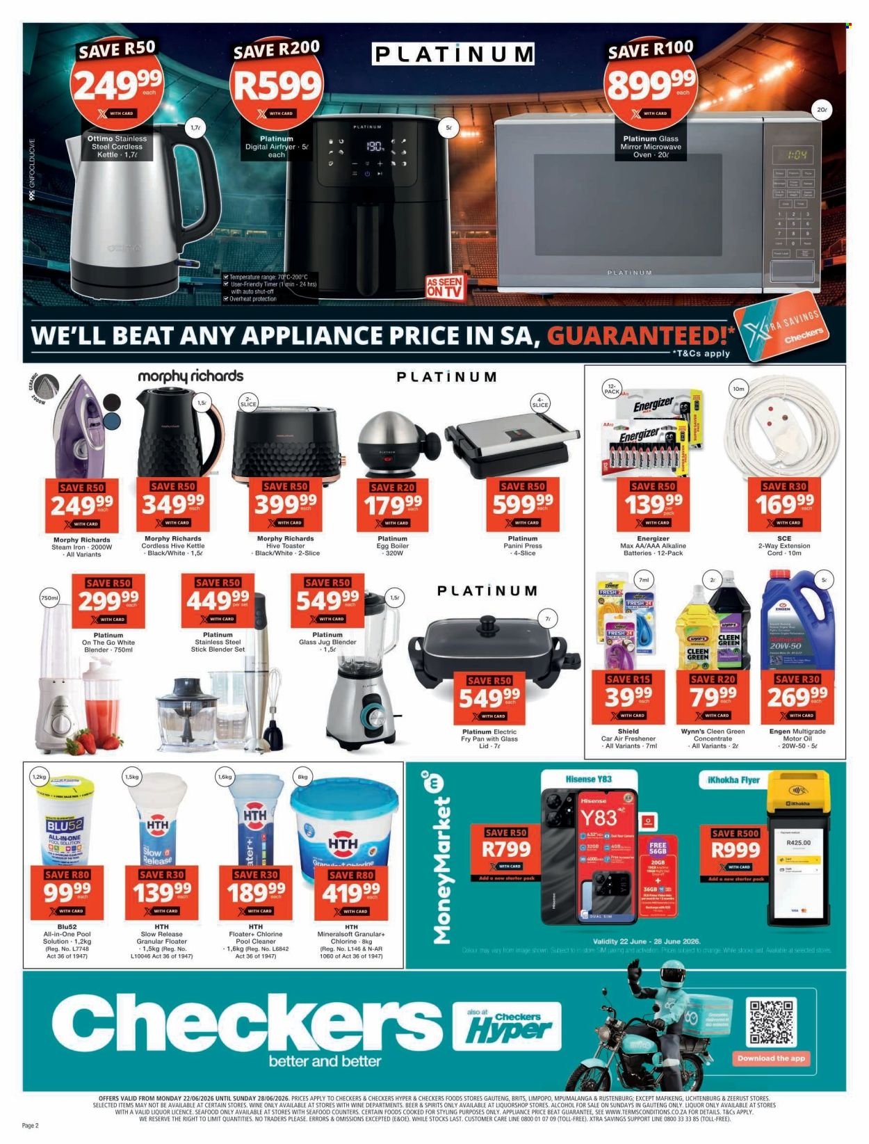CHECKERS specials - Checkers XXL Savings Promotion Week 3