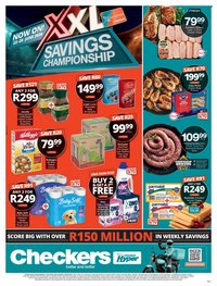 CHECKERS specials - Checkers XXL Savings Promotion Week 3