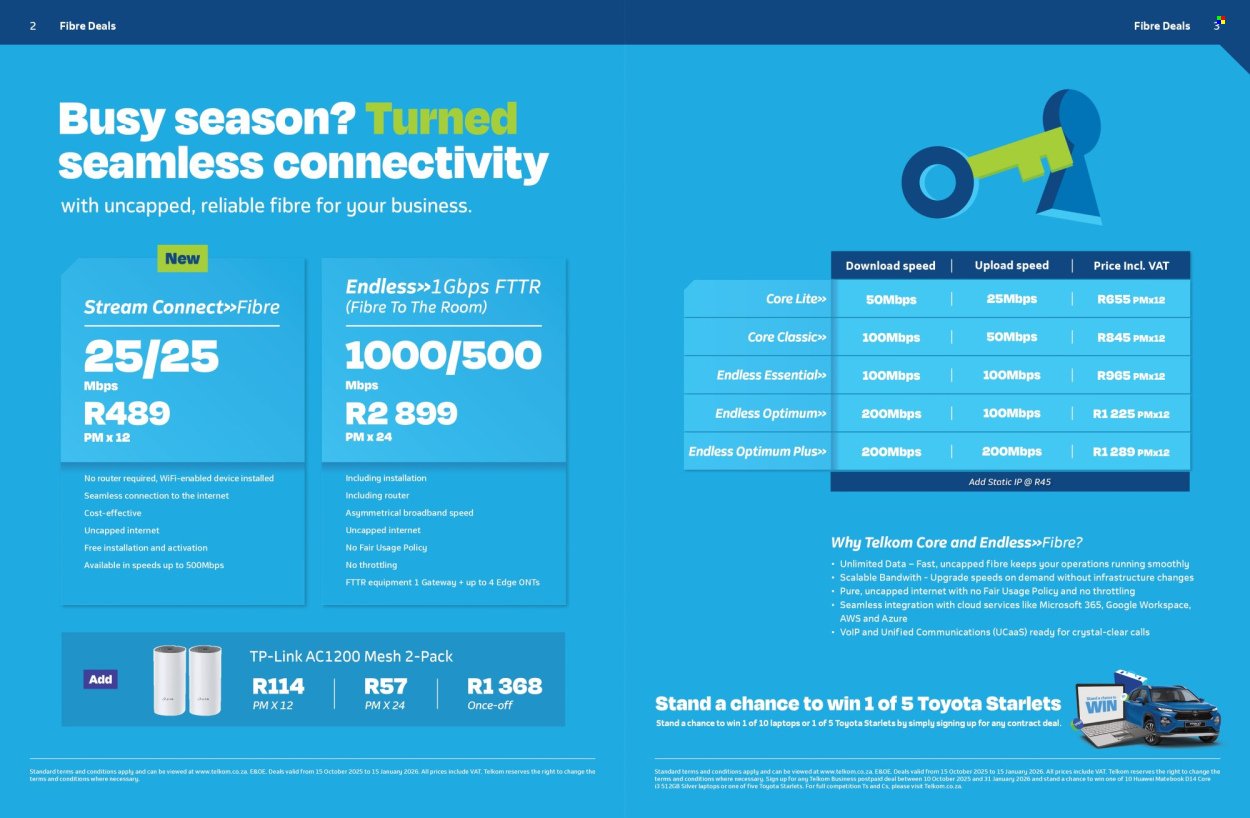 TELKOM specials - From Wednesday 15 Oct 2025 (2025-10-15 - 2026-01-15) | 2