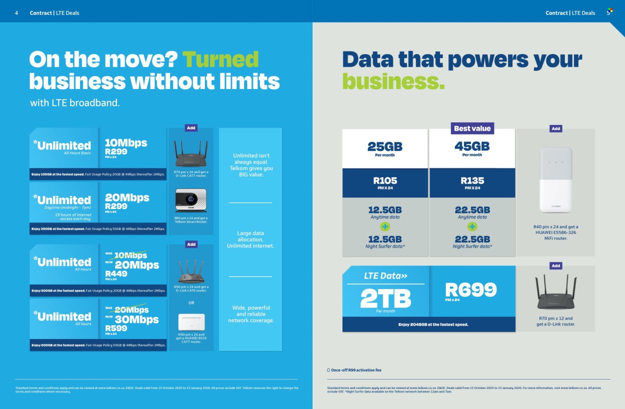 TELKOM specials - From Wednesday 15 Oct 2025 (2025-10-15 - 2026-01-15) | 3