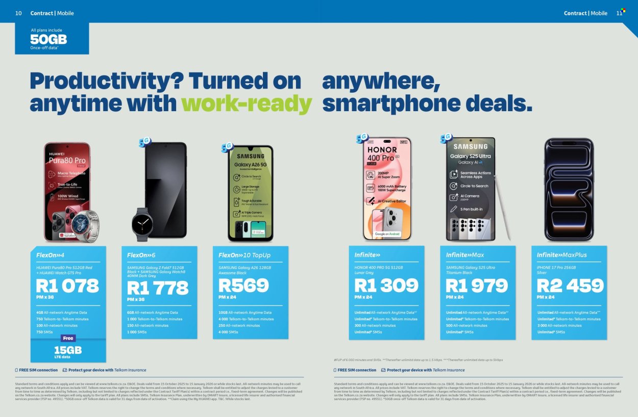 TELKOM specials - From Wednesday 15 Oct 2025 (2025-10-15 - 2026-01-15) | 6