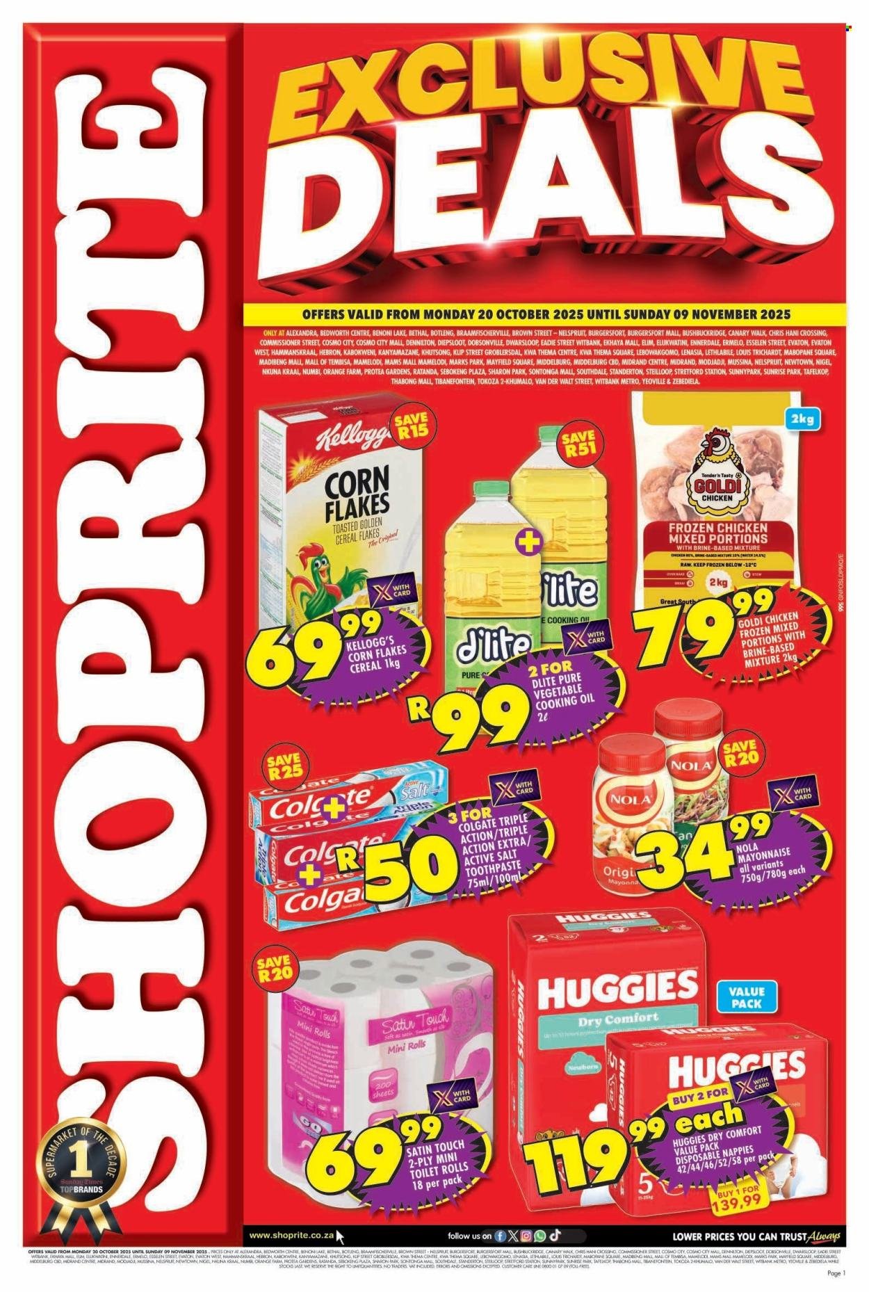 SHOPRITE specials - Price Exclusive Gauteng (2025-10-20 - 2025-11-09) | 1